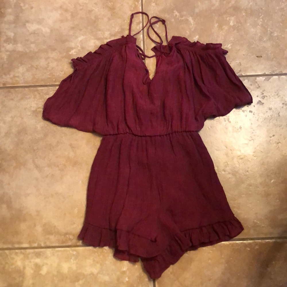 Crimson Romper